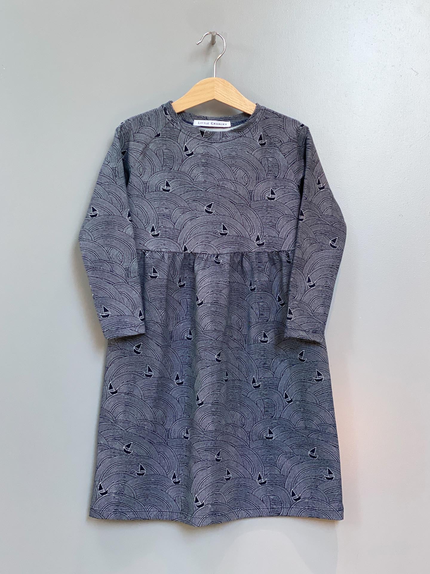 Shiloh Dress, flared trousers and t-shirt