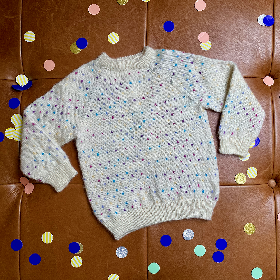 Confetti sweater